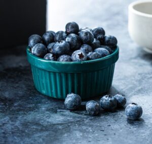 Free stock photo of blueberry, creative food photography, dark aesthetic